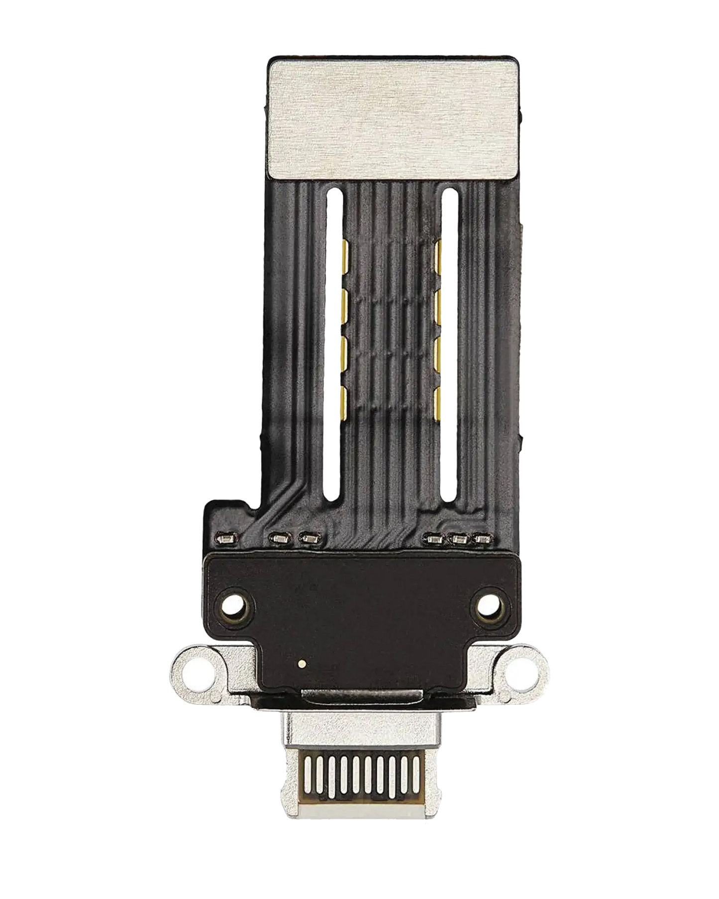 Charging Port Flex Cable For iPad Pro 11" 3rd Gen (2021) / Pro 11" 4th Gen (2022) / iPad Pro 12.9" 5th Gen (2021) / Pro 12.9" 6th Gen (2022) (Silver) (Aftermarket Plus)