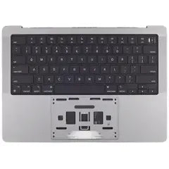 Top Case with Battery and Keyboard For MacBook Pro 14" A2442 (2021) (ISO Russian) (Genuine OEM) (Space Gray)