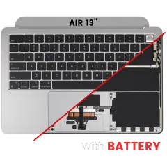Top Case with Battery and Keyboard (ANSI US) For MacBook Air 13" A3113 (2024) (Space Gray)