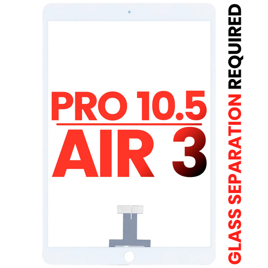 Digitizer For iPad Pro 10.5" / iPad Air 3 (Glass Separation Required) (Aftermarket Plus) (White)