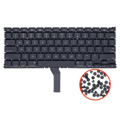 Keyboard W/ Backlight & Screws (US English) For MacBook Air 13" A1466 (2012-2017) / A1369 (2011)