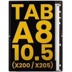 LCD Assembly Without Frame For Samsung Galaxy Tab A8 10.5" (2021) (X200 / X205) (Refurbished) (Black)