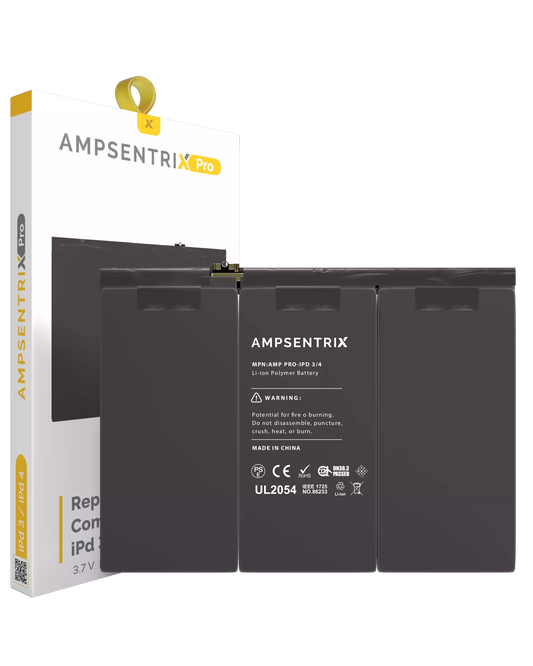 Replacement Battery For iPad 3 / iPad 4 (AmpSentrix Pro)