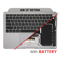 Top Case with Battery and Keyboard (ANSI US) For MacBook Air 13" A2179 (2020) (Space Gray)