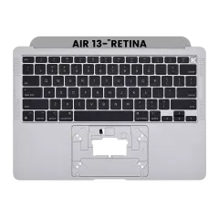 Top Case with Keyboard (ANSI US) For MacBook Air 13" A2337 (2020) (OEM New) (Space Gray)