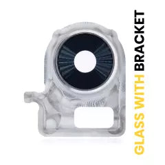 Back Camera Lens With Bracket For LG Velvet (White)
