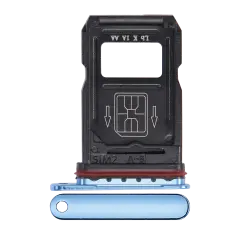 Sim Card Tray For OnePlus 7 Pro (Genuine OEM) (Nebula Blue)