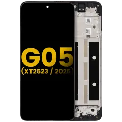LCD Assembly With Frame For Motorola Moto G05 (XT2523 /2025) (Refurbished) (All Colors)