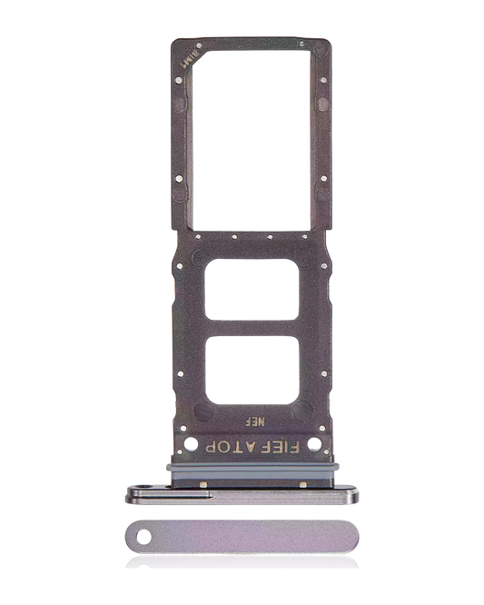 Single Sim Card Tray For Samsung Galaxy Z Fold 6 (F956) (Premium) (Silver Shadow)
