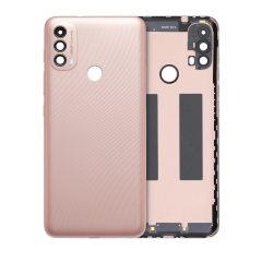Back cover Glass For Motorola Moto E40 (XT2159 / 2021) (Pink Clay)