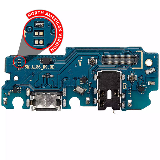 Charging Port Board With Headphone Jack For Samsung Galaxy A13 5G (A136 / 2021) (US Version) (Premium)