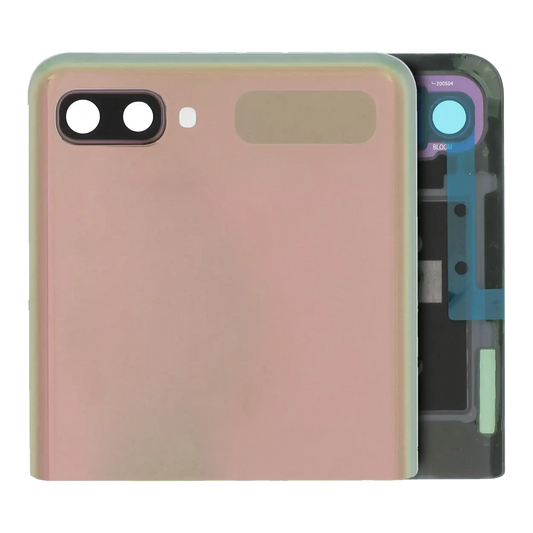 Outer OLED Assembly With Frame For Samsung Galaxy Z Flip 4G (F700) / Z Flip 5G (F707) (Service Pack) (Mystic Bronze)