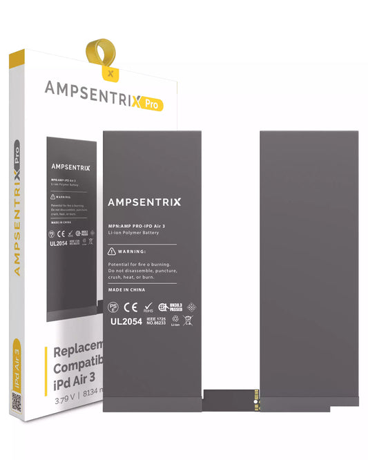 Replacement Battery For iPad Air 3 (AmpSentrix Pro)