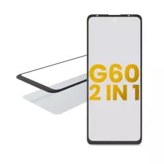 2 in 1 Front Glass With OCA Pre-Installed For Motorola Moto G60 (XT2135 / 2021)