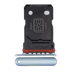 Dual Sim Card Tray For OnePlus 8T (Lunar Silver)