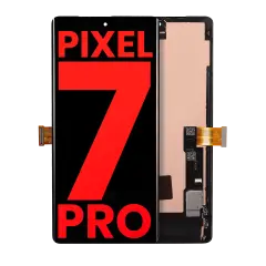 OLED Assembly With Frame (Without Fingerprint Sensor) For Google Pixel 7 Pro (Aftermarket Plus) (All Colors)