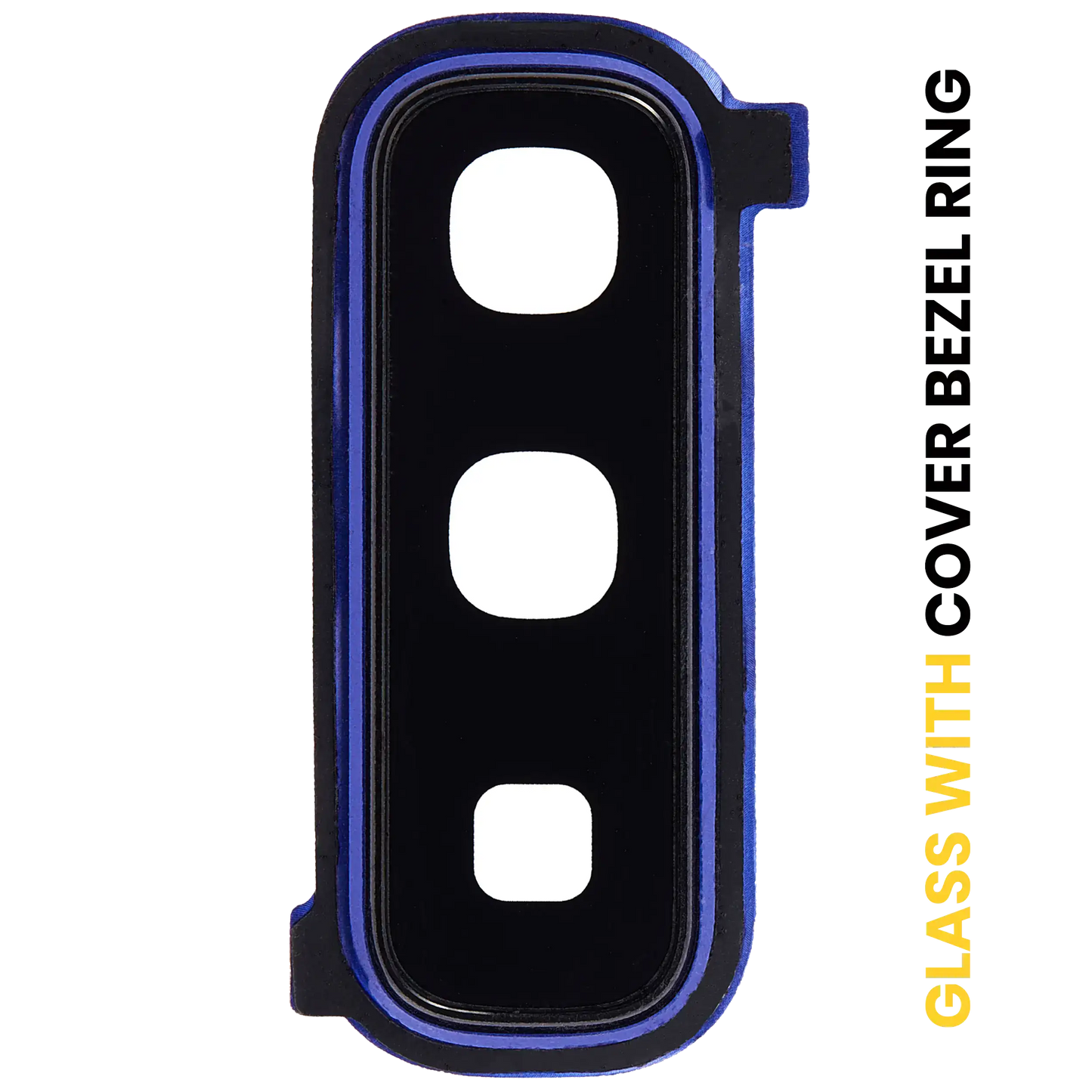 Back Camera Lens With Cover Bezel Ring For Samsung Galaxy Fold 4G (F900) / Fold 5G (F907) (Astro Blue)