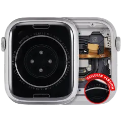 Housing Assembly Compatible For Watch Series 9 (45MM) (Used OEM Pull: Grade A) (Cellular Version) (Aluminum / Silver)