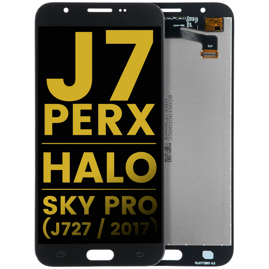 LCD Assembly Without Frame For Samsung Galaxy J7 Perx / Halo / Sky Pro (J727 / 2017) (Refurbished) (Black)