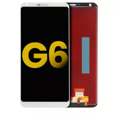 LCD Assembly Without Frame For LG G6 (Refurbished) (Mystic White)