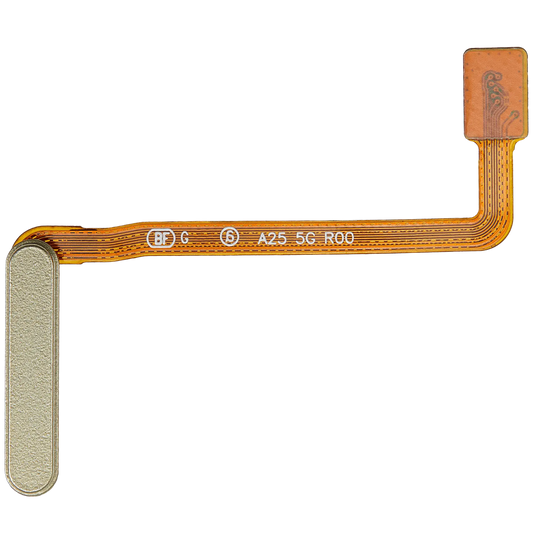 Fingerprint Reader With Flex Cable For Samsung Galaxy A25 5G (A256 / 2023) (Premium) (Personality Yellow)
