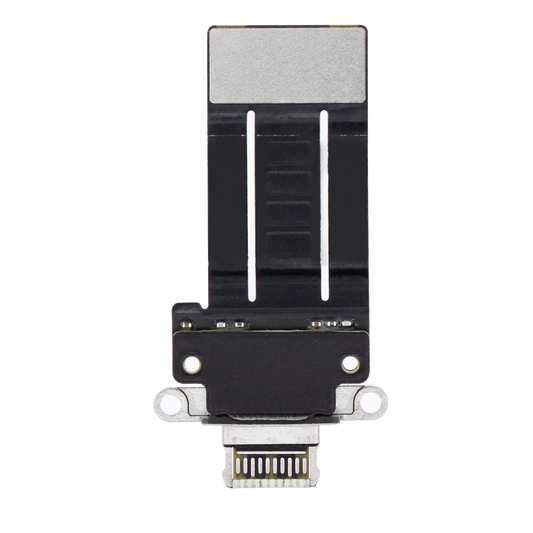 Charging Port Flex Cable For iPad Pro 11" 3rd Gen (2021) / Pro 11" 4th Gen (2022) / iPad Pro 12.9" 5th Gen (2021) / Pro 12.9" 6th Gen (2022) (Silver) (Premium)