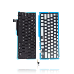 Keyboard W/ Backlight & Screws (US English) For MacBook Pro 15" A1286 (2008-2009)
