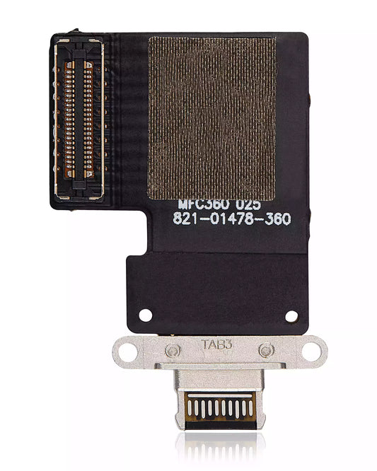 Charging Port Flex Cable For iPad Pro 12.9" 3rd Gen (2018) / 4th Gen (2020) / iPad Pro 11" 1st Gen (2018) / Pro 11" 2nd Gen (2020) (Premium) (Black)