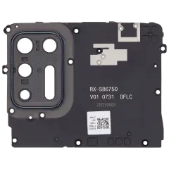 Mid-Frame Housing (Top Carrier) For Motorola Moto G Stylus (XT2115 / 2021) (Genuine OEM) (Aurora Black)