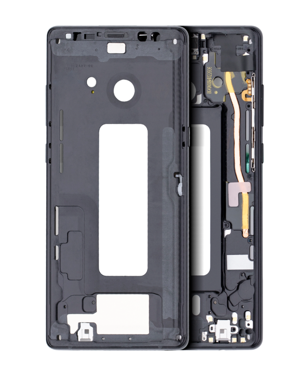Mid-Frame Housing For Samsung Galaxy Note 8 (With Small Parts) (Midnight Black)