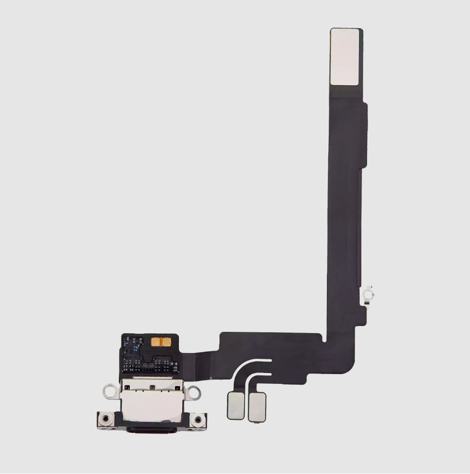Charging Port Flex Cable For iPhone 16 Pro Max (Premium) (Black Titanium)