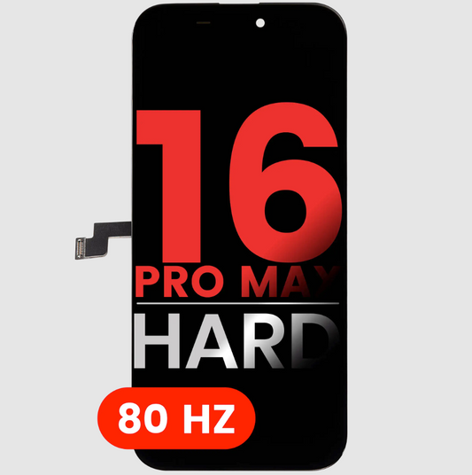 OLED Assembly For iPhone 16 Pro Max (Aftermarket Plus: Hard) (80Hz)
