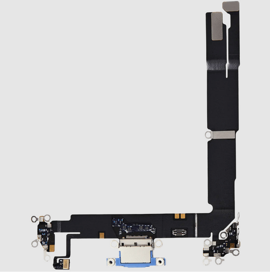Charging Port Flex Cable For iPhone 16 Plus (Premium) (Ultramarine)