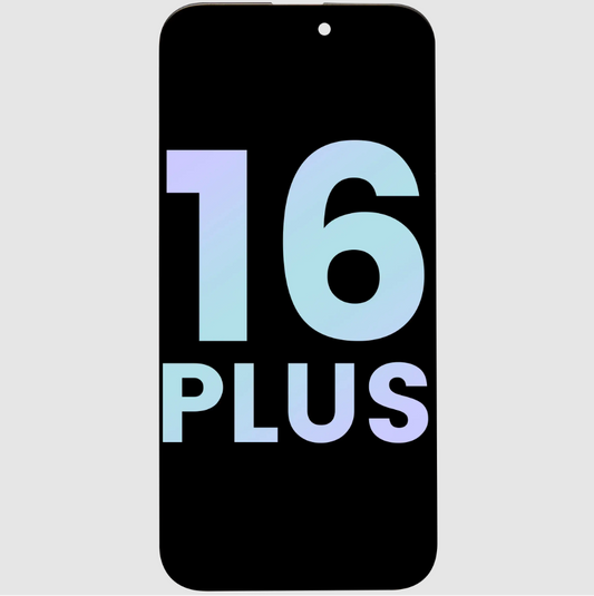 OLED Assembly With Proximity Sensor Flex Pre-Installed For iPhone 16 Plus (Service Pack)