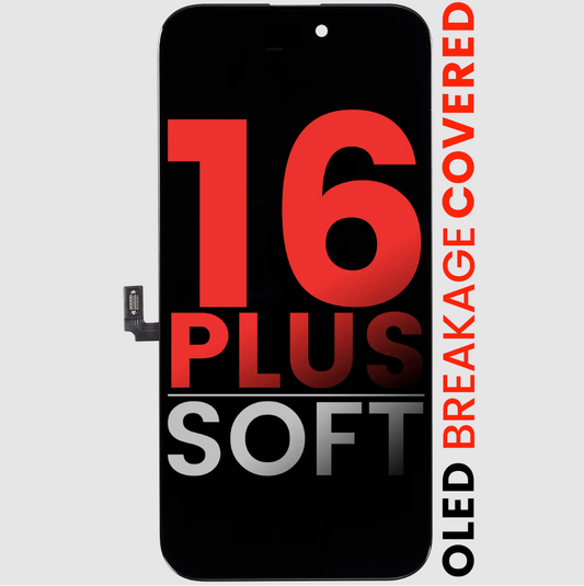OLED Assembly For iPhone 16 Plus (Aftermarket Pro:  Soft)