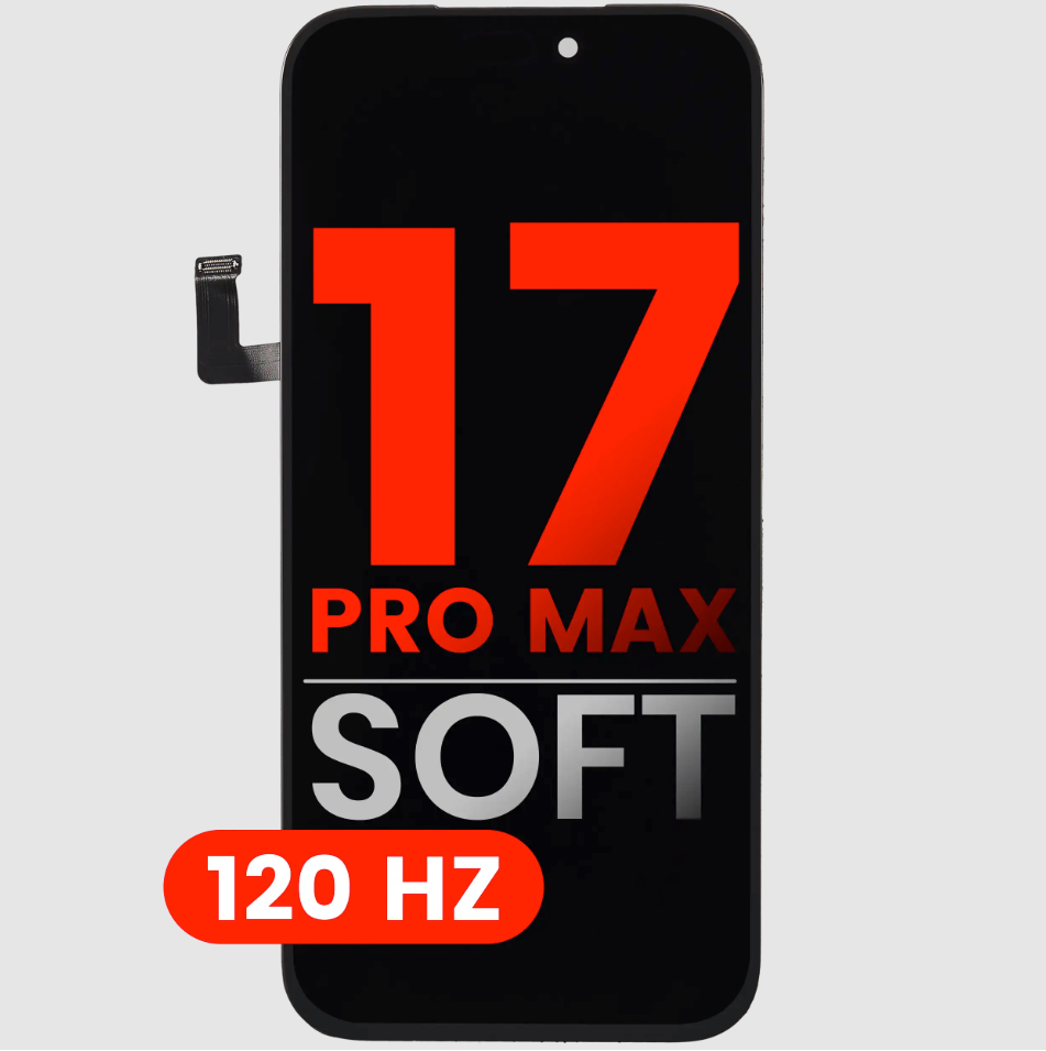 OLED Assembly Compatible For iPhone 17 Pro Max (Aftermarket Plus: Soft) (120HZ)