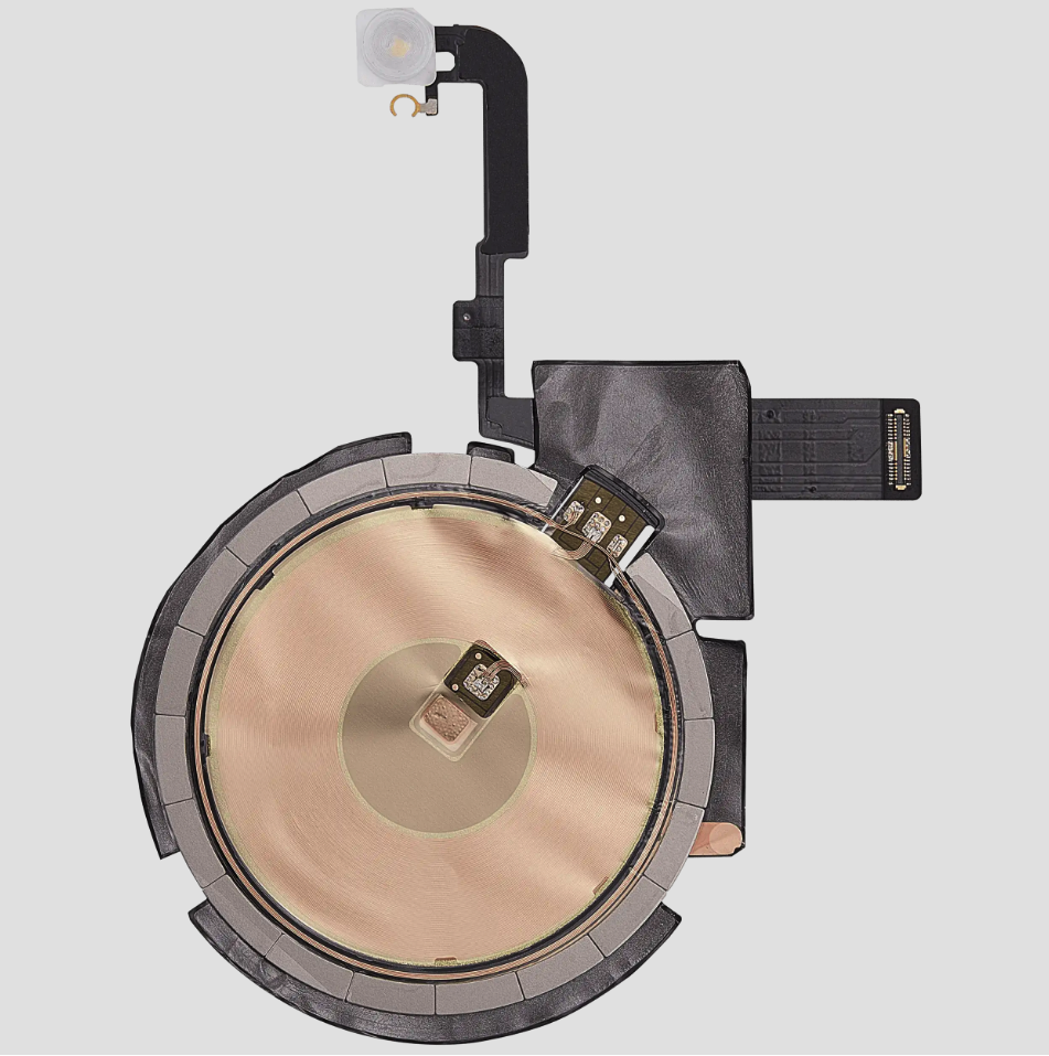 Wireless NFC Charging Flex With Flashlight Flex Cable For iPhone 15 Pro (Aftermarket Plus)