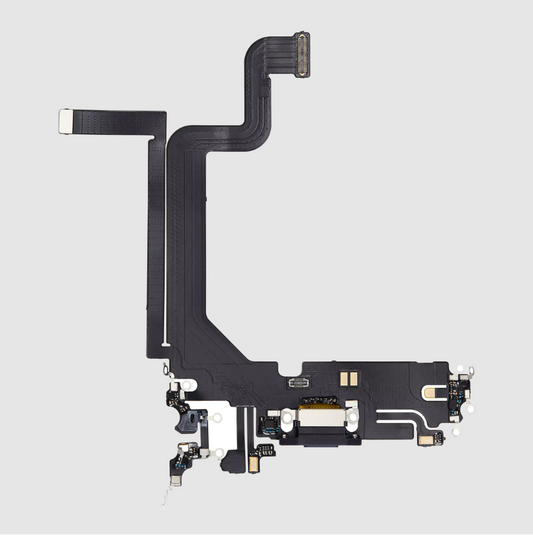 Charging Port Flex Cable For iPhone 14 Pro Max (Aftermarket Plus) (Deep Purple)