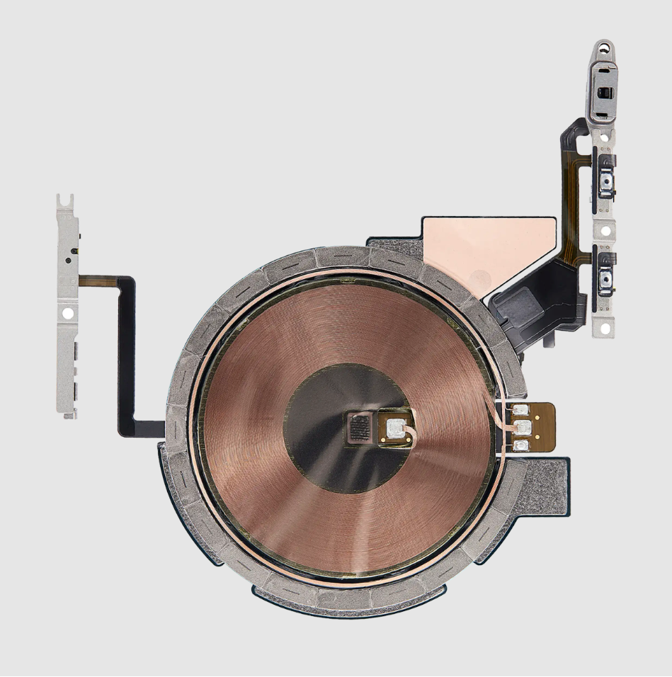 Wireless NFC Charging Flex With Power & Volume Flex Pre-Installed For iPhone 14 Pro