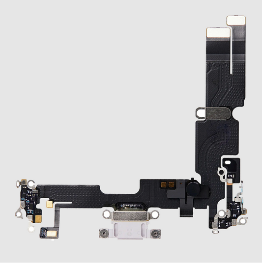 Charging Port Flex Cable For iPhone 14 Plus (Premium) (Purple)