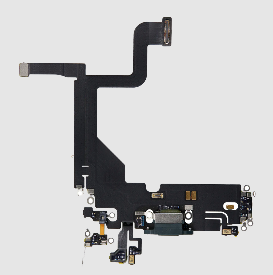 Charging Port Flex Cable For iPhone 13 Pro (Premium) (Alpine Green)