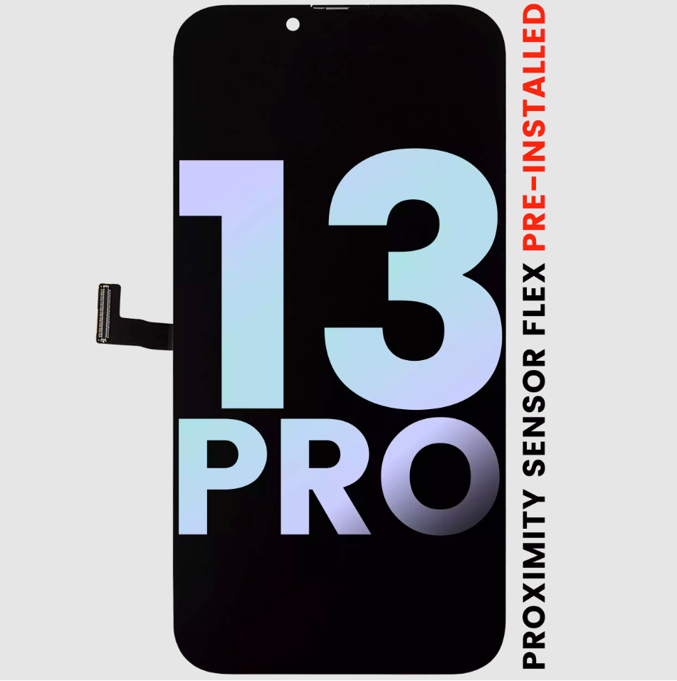 OLED Assembly With Proximity Sensor Flex Pre-Installed For iPhone 13 Pro (Service Pack)