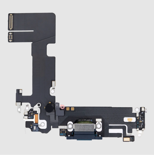 Charging Port Flex Cable For iPhone 13 (Premium) (Midnight)