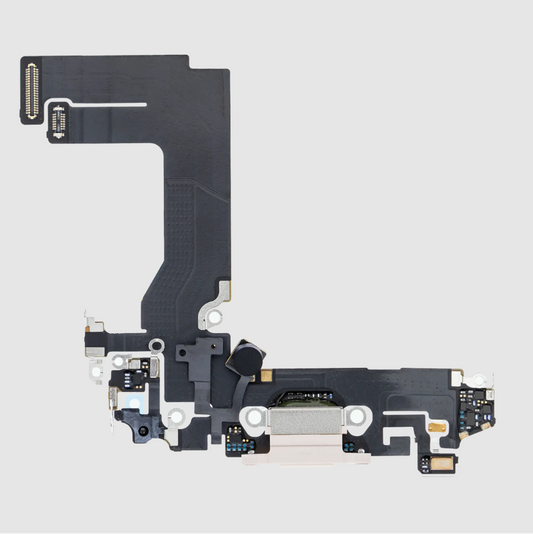Charging Port Flex Cable For iPhone 13 Mini (Premium) (Pink)