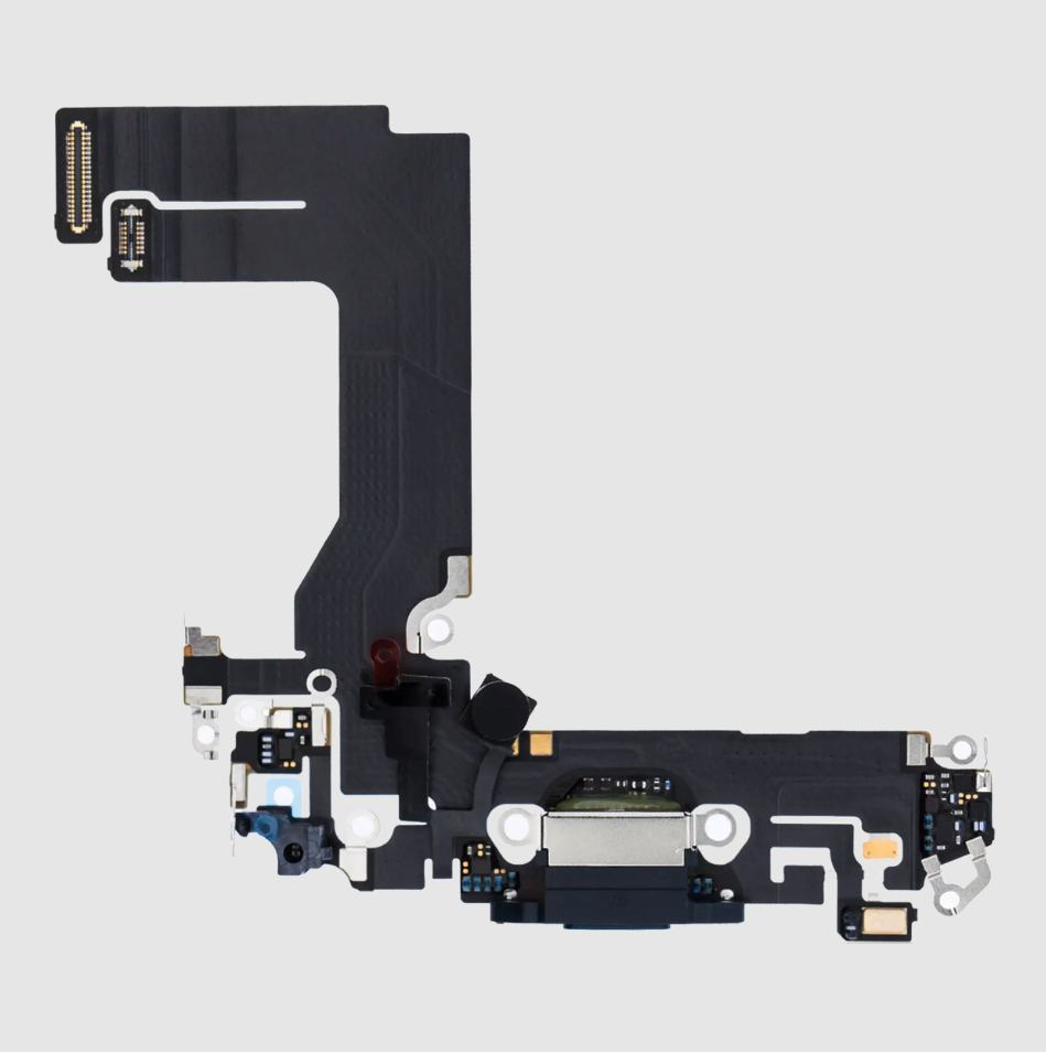 Charging Port Flex Cable For iPhone 13 Mini (Premium) (Midnight)