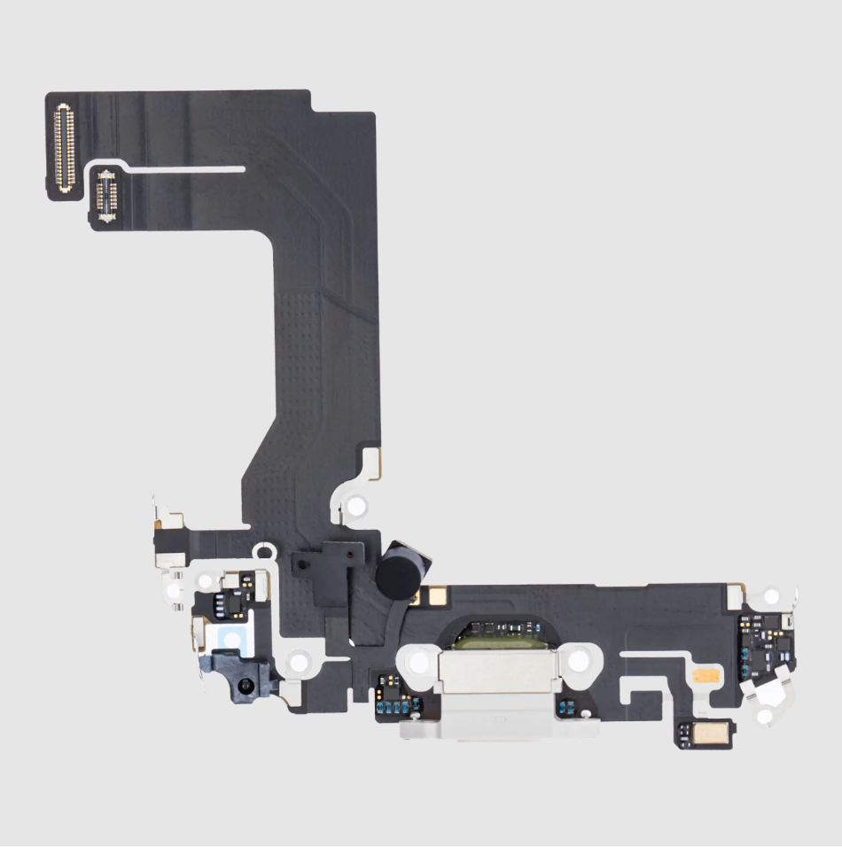 Charging Port Flex Cable For iPhone 13 Mini (Premium) (Starlight)