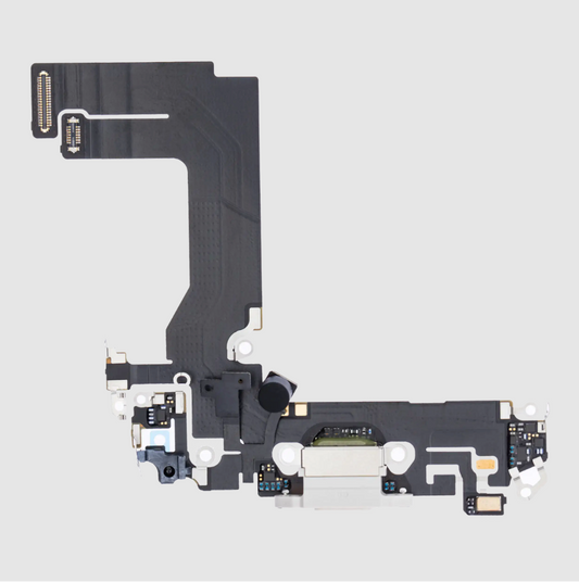 Charging Port Flex Cable For iPhone 13 Mini (Premium) (Starlight)