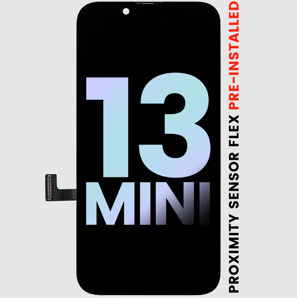OLED Assembly With Proximity Sensor Flex Pre-Installed For iPhone 13 Mini (Service Pack)