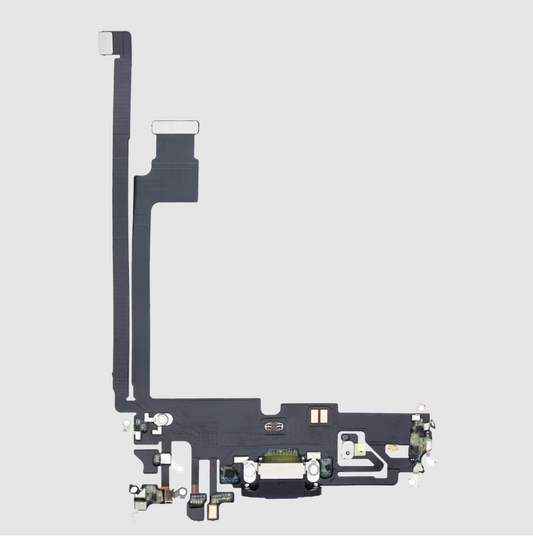 Charging Port Flex Cable For iPhone 12 Pro Max (Premium) (Graphite)
