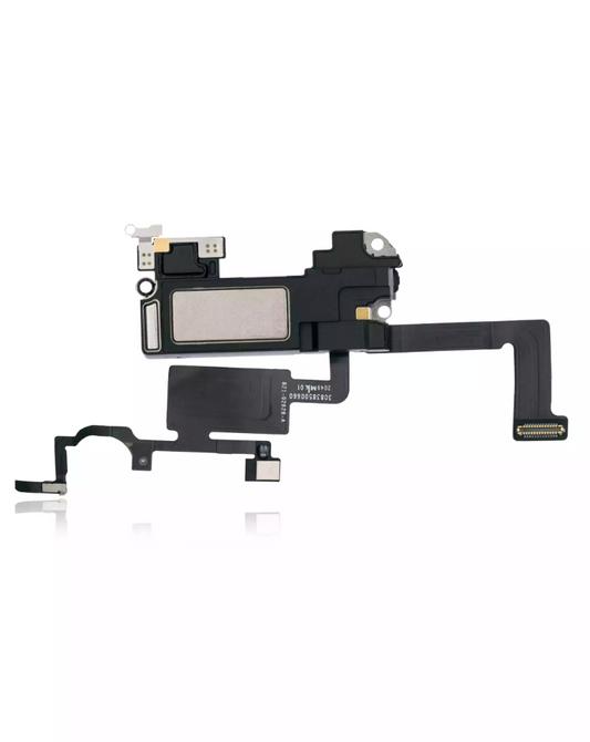 Earpiece Speaker With Proximity Sensor Cable For iPhone 12 / 12 Pro (Warning: Soldering Required For Face ID Functionality) (Aftermarket)